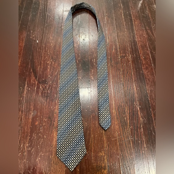 Gia Franco Valentino 100% silk multicolored printed tie - Picture 5 of 9